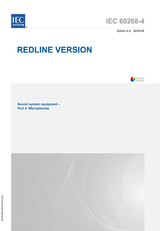 Cover IEC 60268-4:2018 RLV